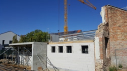 Baustelle Sporthalle Hermsdorf