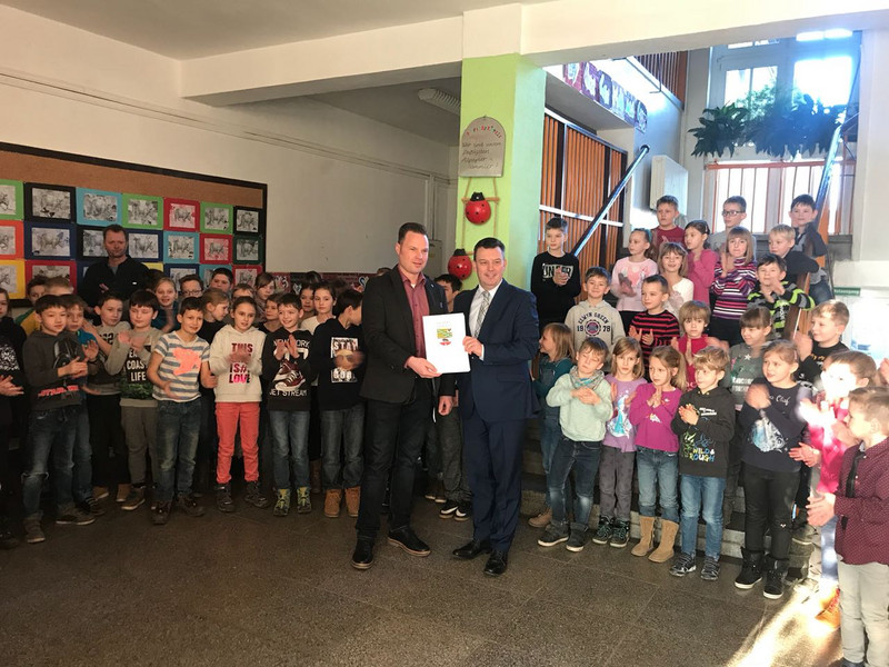 Übergabe STARK III-Förderbescheid in Tröglitz