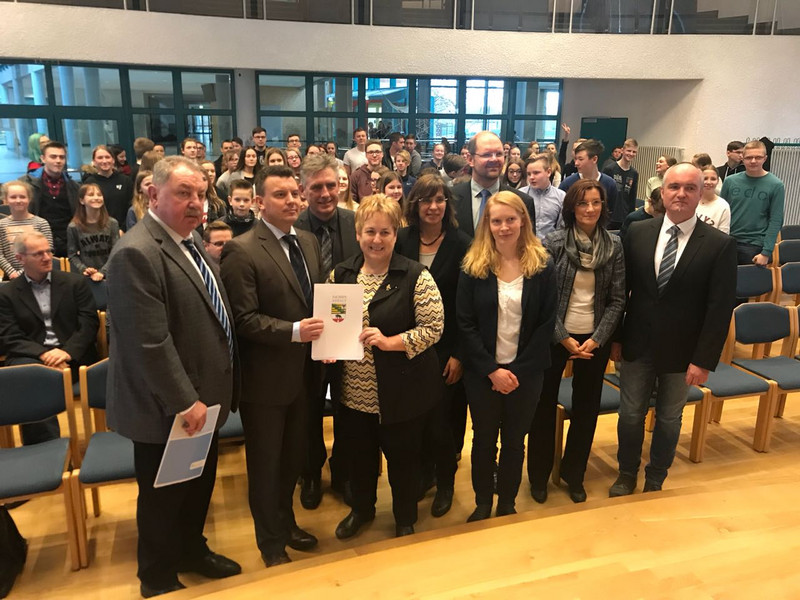 Übergabe STARK III-Förderbescheid in Wolmirstedt