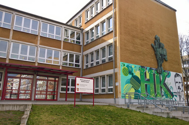 Ansicht Schulgebäude